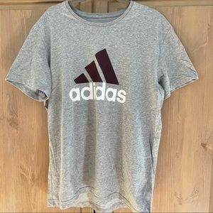 Men’s Adidas grey tee shirt size XL